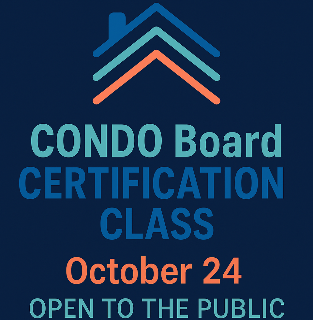 Condo Board Certification Class – October 24 | Empire Management Group