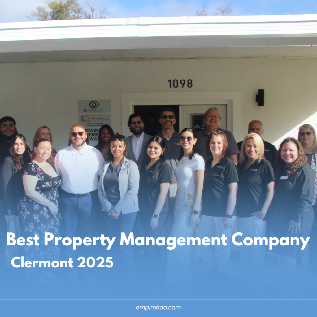 HOA management team serving Clermont Florida homeowner associations