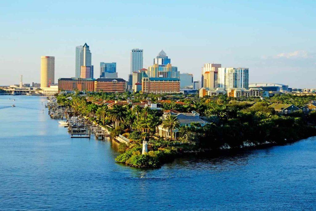 Tampa Florida skyline view representing communities served by HOA and condo association management companies in Tampa