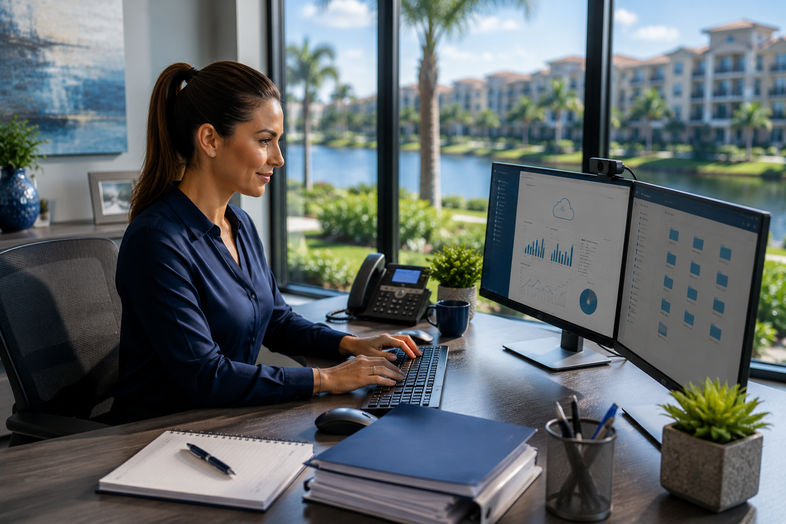 Technology solutions for HOA and condominium associations including homeowner portals and digital communication tools